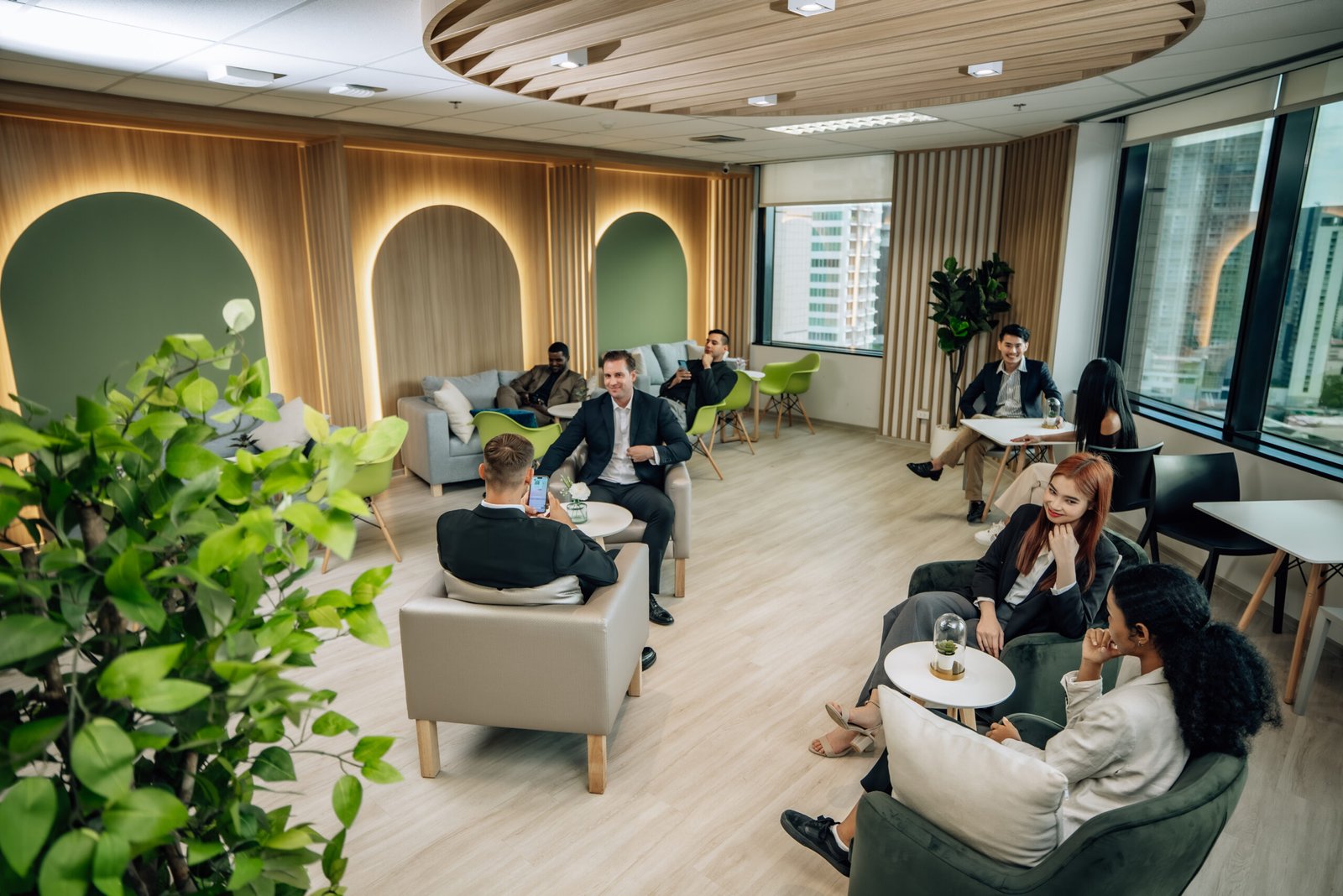 Pop-up booths and VIP lounges