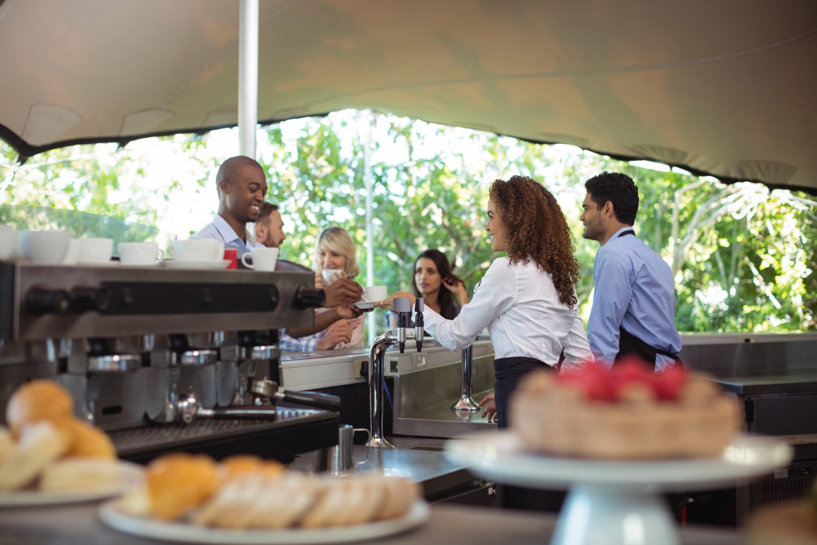 Catering and kitchen tents