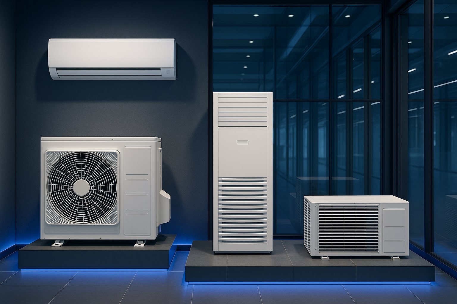 Direct expansion DX units for commercial and industrial HVAC projects